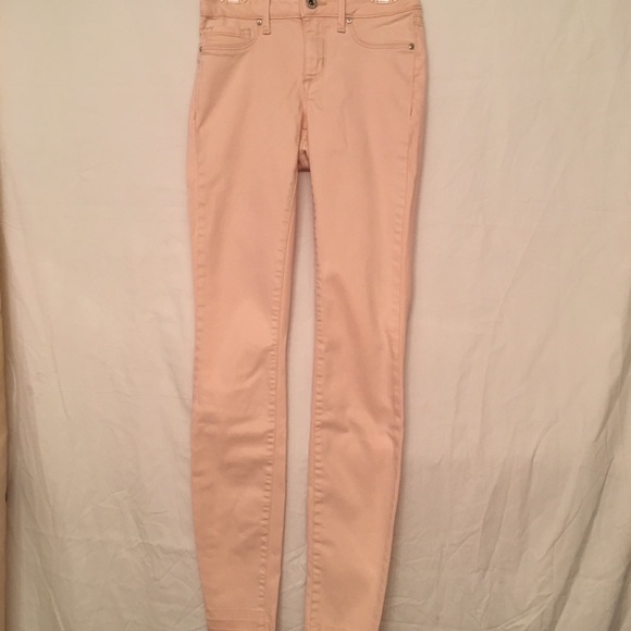 Jessica Simpson Denim - Jessica Simpson Lt. Peach super skinny jeans Sz.24
